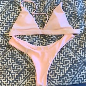 Light Pink swimsuit. NWOT.